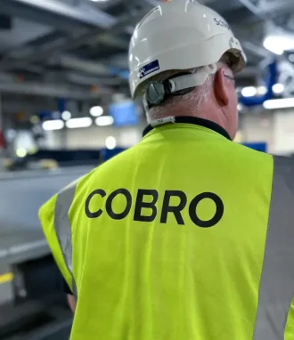 Cobro team member back